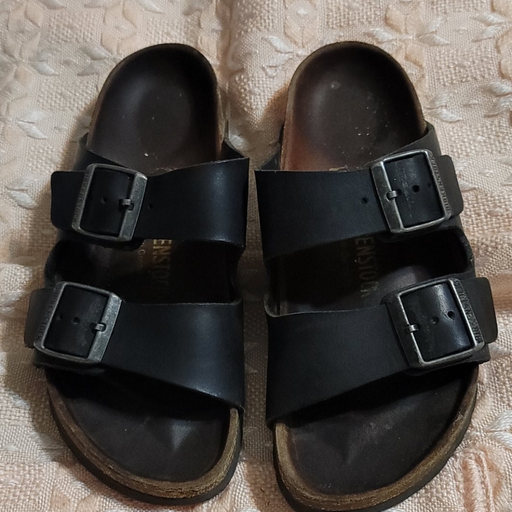 Black Birkenstocks